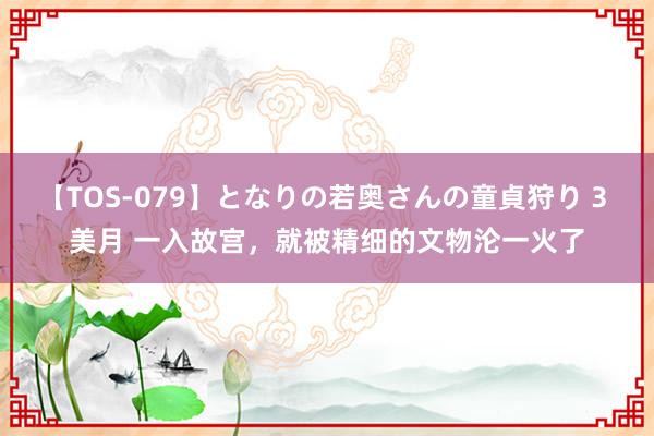 【TOS-079】となりの若奥さんの童貞狩り 3 美月 一入故宫,就被精细的文物沦一火了